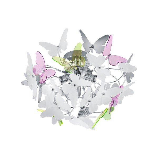 Dětské svítidlo s plastovým stínidlem ø 45 cm Butterfly – Reality