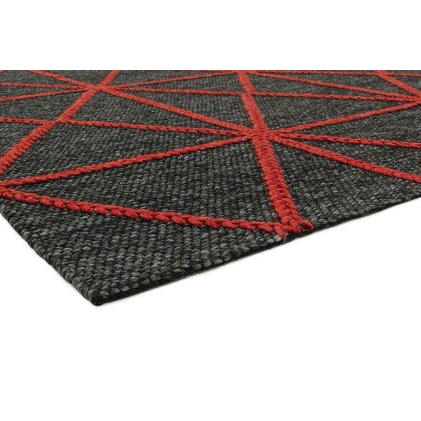Černo-červený koberec Asiatic Carpets Prism, 160 x 230 cm-image-3