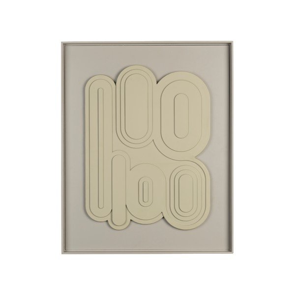 3D obraz s rámem 52x64 cm August – Zuiver