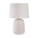 Krémová stolní lampa s textilním stínidlem (výška 47 cm) Croft – House Nordic