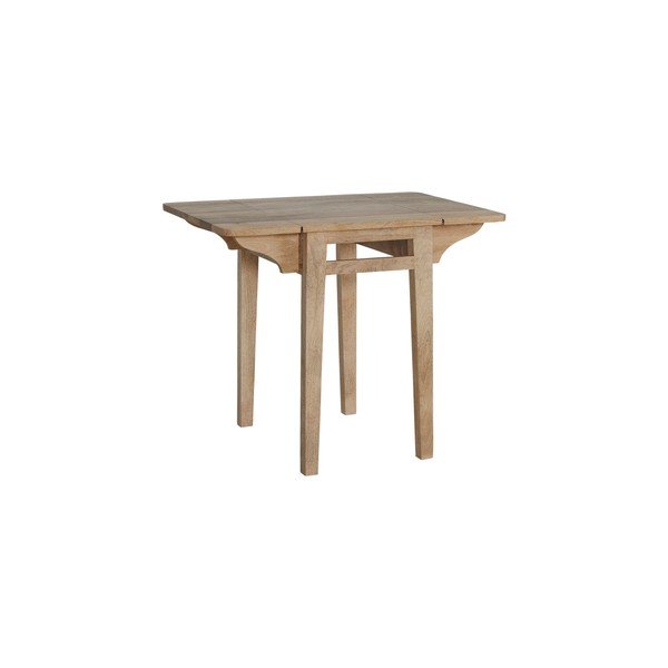 Rozkládací jídelní stůl s přídavnou deskou z mangového dřeva 43,5x60 cm Derri – Ellos Home
