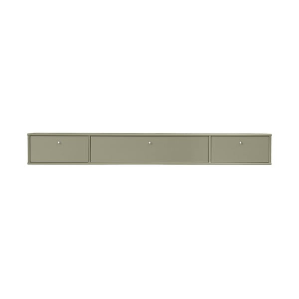 Khaki TV stolek 176x22x32,5 cm Mistral – Hammel Furniture