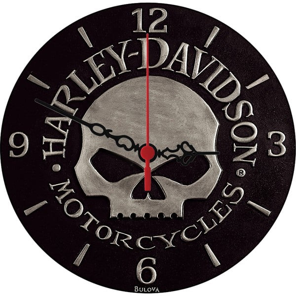 Nástěnné hodiny Harley Davidson, 30 cm