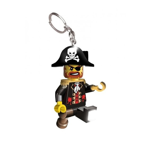 Svítící klíčenka LEGO Kapitán pirátů