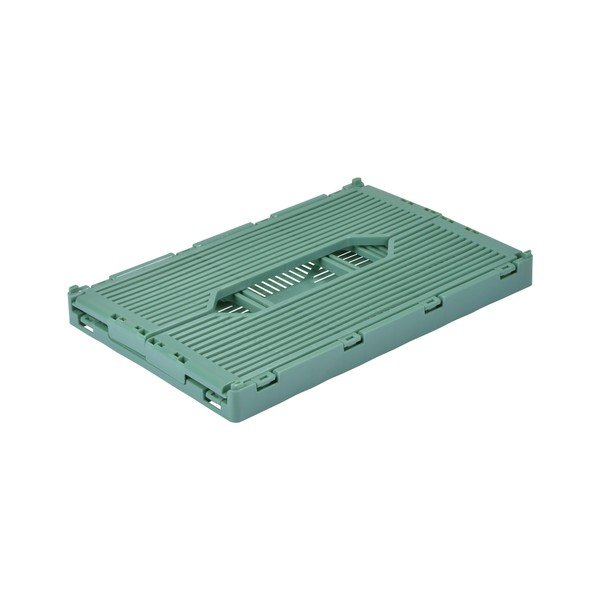 Světle zelený plastový úložný box 30x20x11.5 cm – Homéa-image-3