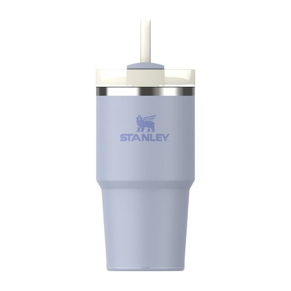 Fialová termoska s brčkem z nerezové oceli 600 ml Quencher H2.0 FlowState Tumbler Dew Drop – Stanley