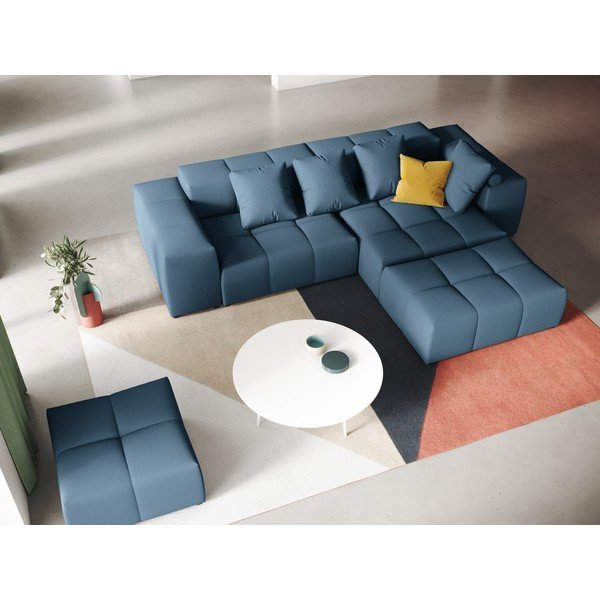 Modrá rohová pohovka (variabilní) Rome - Cosmopolitan Design-image-1