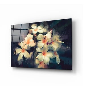 Skleněný obraz Insigne Painted Flowers