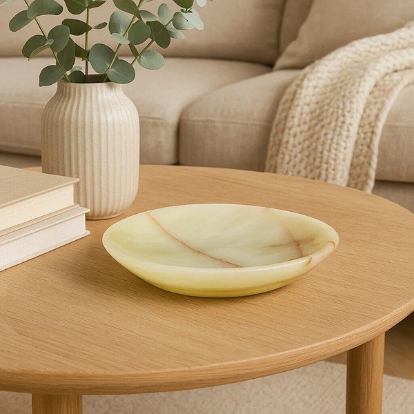 Kamenný dekorační tác 12,5x20 cm Oleena – Premier Housewares-image-1
