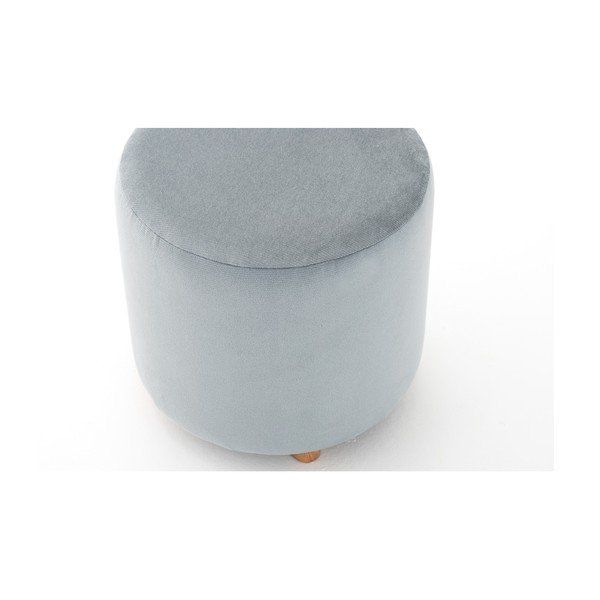 Světle šedý taburet Begon  – Balcab Home-image-3