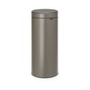 Šedý dotykový ocelový odpadkový koš 30 l Touch Bin – Brabantia