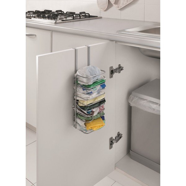 Závěsný košík na igelitové tašky Metaltex Galileo-image-1