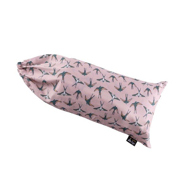 Dětský spací pytel Pink & Swallows - Yellow Tipi-image-3