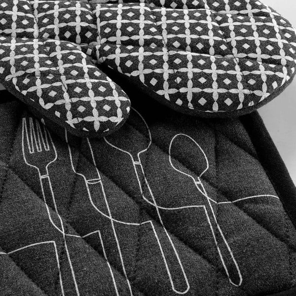 Chňapky z recyklované bavlny v sadě 2 ks Cuisiline – douceur d'intérieur-image-2