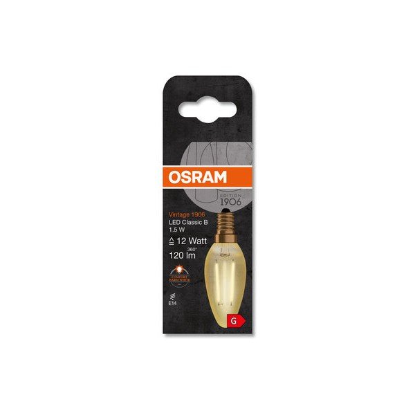 Teplá LED žárovka E14, 1,5 W – Candellux Lighting-image-2