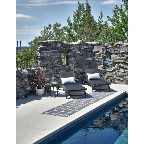 Antracitový vnitřní a venkovní koberec 180x260 cm Ada Granit – Pappelina-image-2