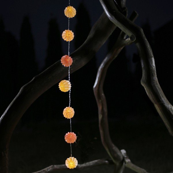 Transparentní LED světelný řetěz DecoKing Pink, 10 světýlek, délka 1,65 m-image-3