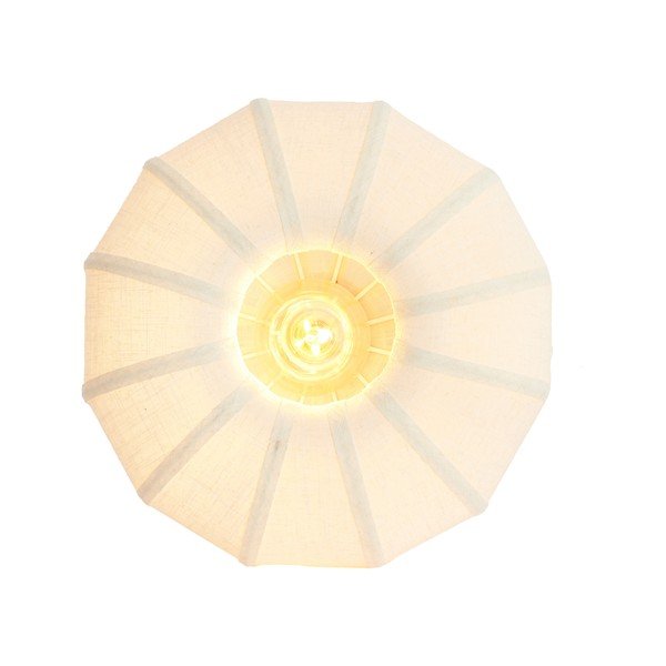Krémové stropní svítidlo s textilním stínidlem ø 40 cm Zosia – Light & Living-image-3