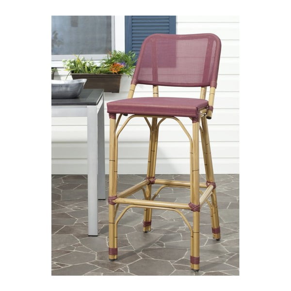 Barová židle Allison Maroon-image-2