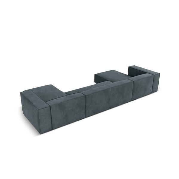 Rohová pohovka (do "U") v petrolejové/šedé barvě Madame – Windsor & Co Sofas-image-3