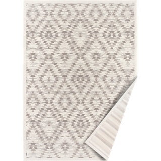 Bílo-šedý oboustranný koberec Narma Vergi, 140 x 200 cm