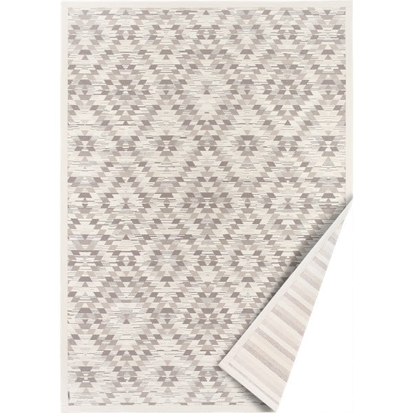 Bílo-šedý oboustranný koberec Narma Vergi, 160 x 230 cm