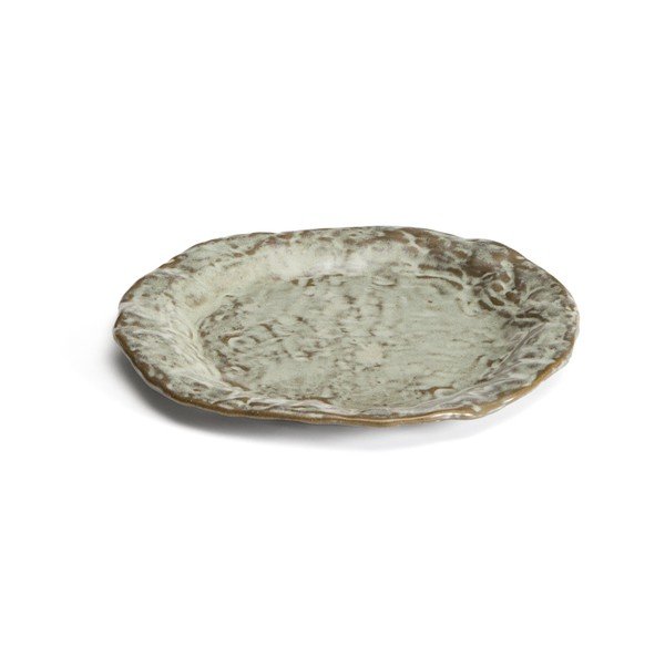 Šedý dezertní  keramický talíř ø 21 cm Alenia – Kave Home