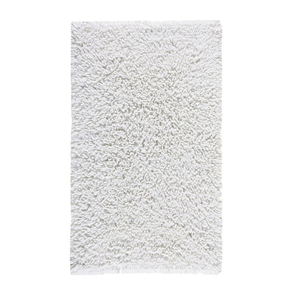 Bílá koupelnová předložka Aquanova Nevada, 60 x 100 cm
