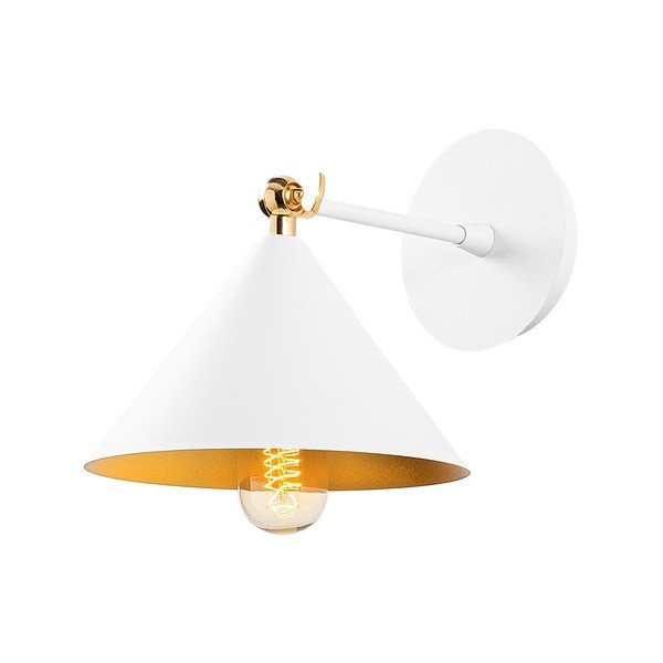 Bílé nástěnné svítidlo Berceste – Opviq lights-image-2