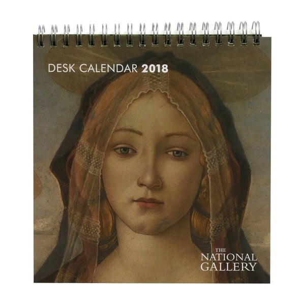 Stolní kalendář pro rok 2018 Portico Designs National Gallery