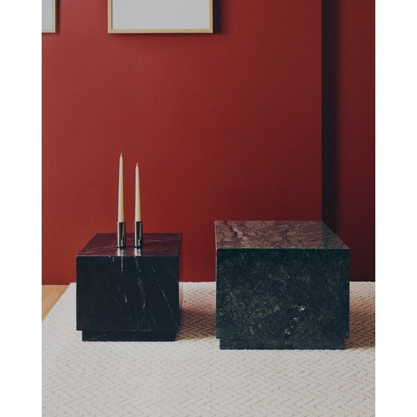 Mramorový odkládací stolek 40x40 cm Sorein – Kave Home-image-2