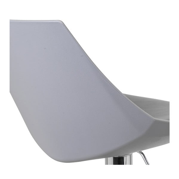 Šedé barové židle s nastavitelnou výškou z imitace kůže v sadě 2 ks (výška sedáku 56,5 cm) – Casa Selección-image-2