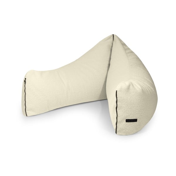 Krémový dětský sedací vak z textilie bouclé Clip Clap 115 – SLOWDOWN-image-2