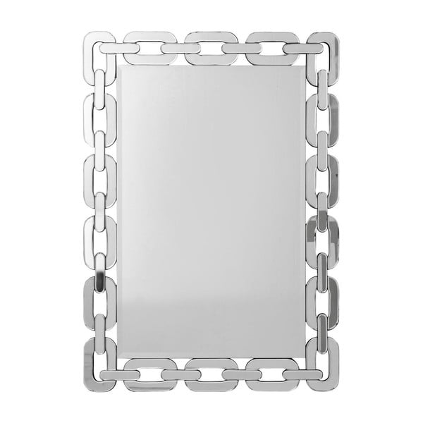 Nástěnné zrcadlo Kare Design Chain, 109 x 78 cm