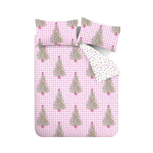 Růžové povlečení na jednolůžko 135x200 cm Sweets and Treats – Catherine Lansfield