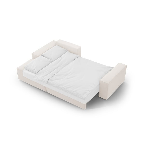 Béžová rozkládací rohová pohovka (levý roh) Jodie – Micadoni Home-image-4