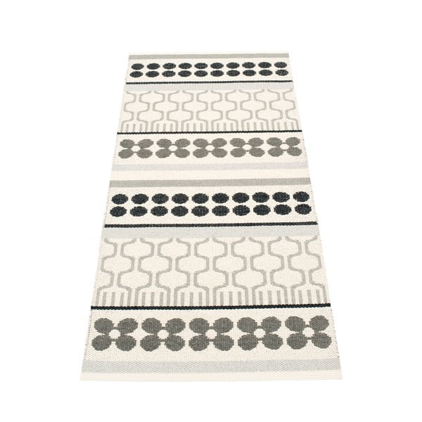 Šedo-krémový vnitřní a venkovní běhoun 70x180 cm Asta Warm Grey – Pappelina-image-1