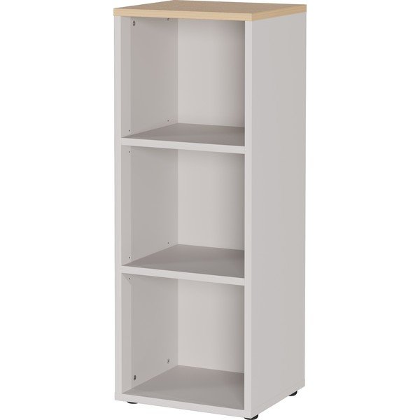 Krémový matný regál 45x120x40 cm Lissabon – Germania