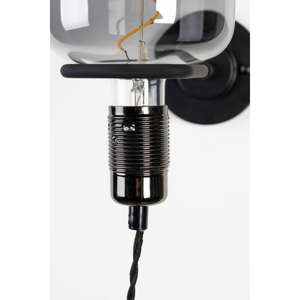 Černé LED nástěnné svítidlo Hazy – Zuiver-image-4