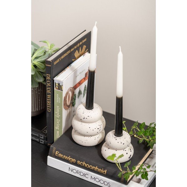 Světle béžový betonový svícen Speckled - PT LIVING-image-1