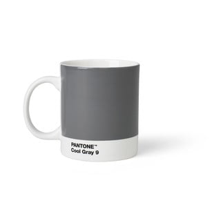 Šedý hrnek Pantone, 375 ml