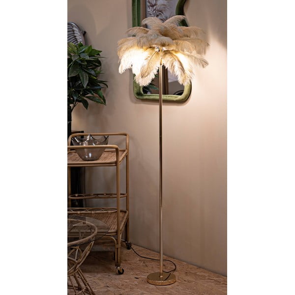 Stojací lampa ve zlaté barvě (výška 160 cm) Palm – Mauro Ferretti-image-1