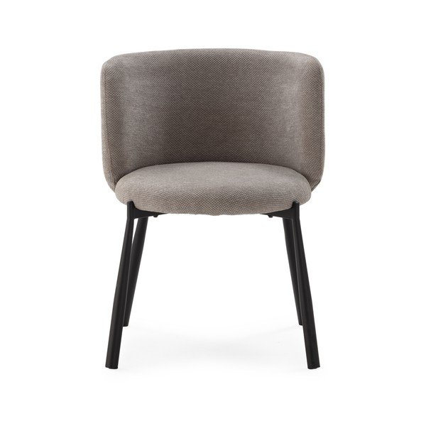 Šedá čalouněná jídelní křesla v sadě 2 ks Ginny – MOME-image-4