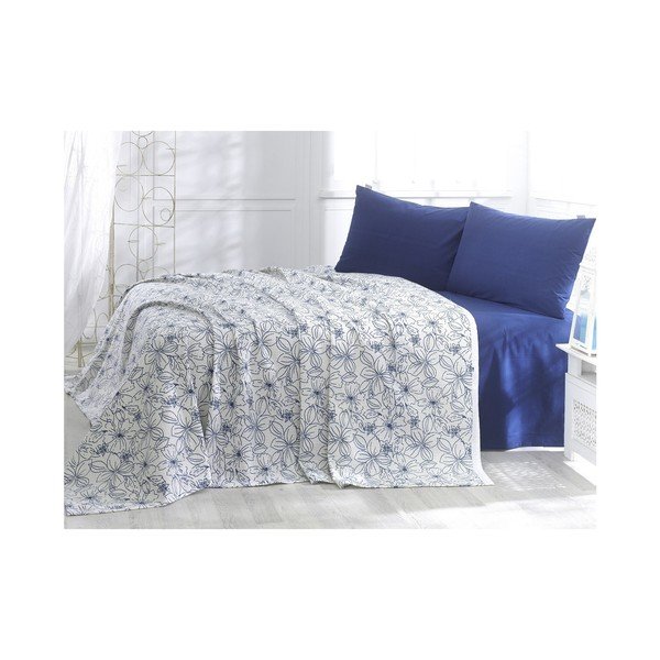 Lehký přehoz s polštáři a prostěradlem Jasmine, 220x240 cm-image-1