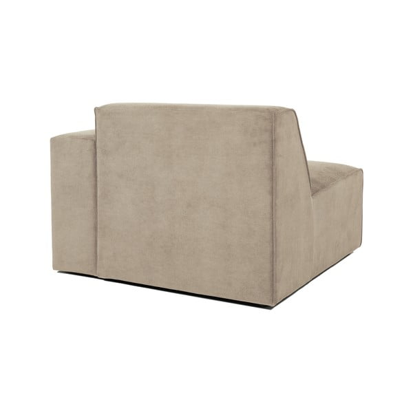 Béžový manšestrový modul pohovky (pravý roh) Sting - Scandic-image-3