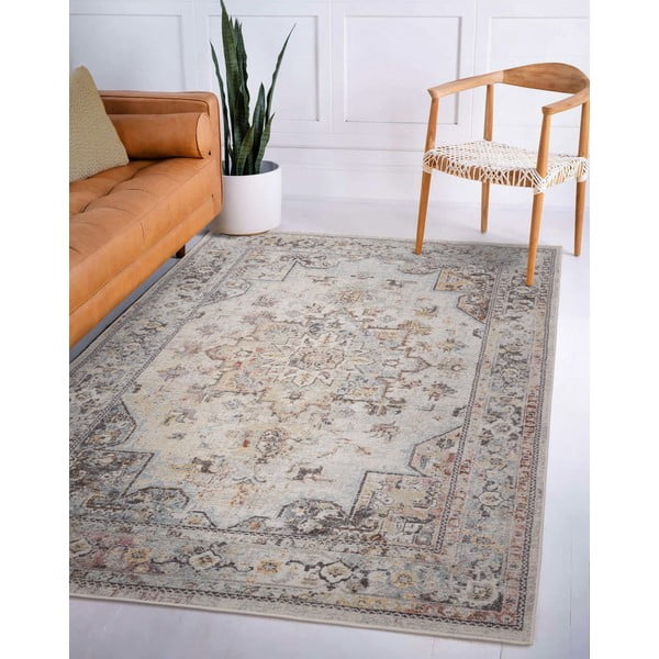 Krémový koberec 200x290 cm Flores – Asiatic Carpets-image-2
