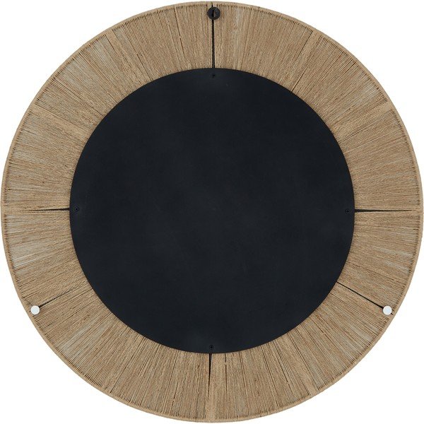 Nástěnné zrcadlo s kovovým rámem Westwing Collection Citra, ø 90 cm-image-3