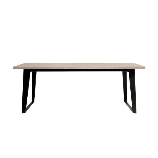 Jídelní stůl ze dřeva bílého dubu Unique Furniture Novara
