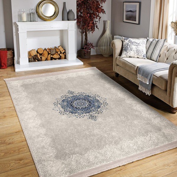 Šedo-béžový koberec 120x180 cm – Mila Home-image-1