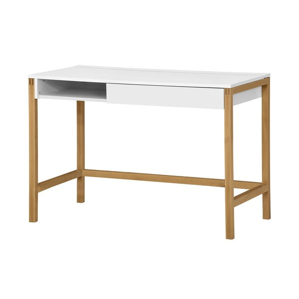 Pracovní stůl s bílou deskou Woodman NorthGate-image-2